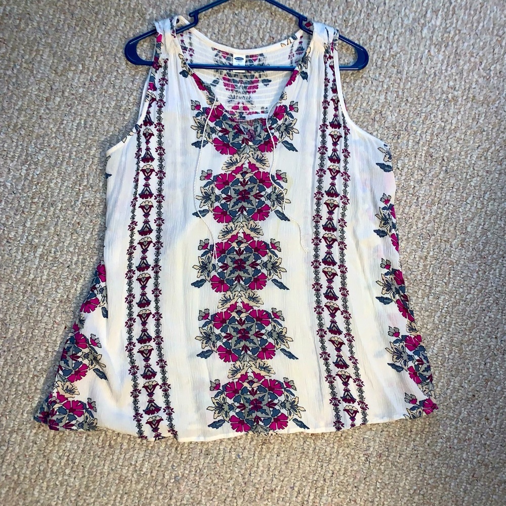 Old navy boho tank top